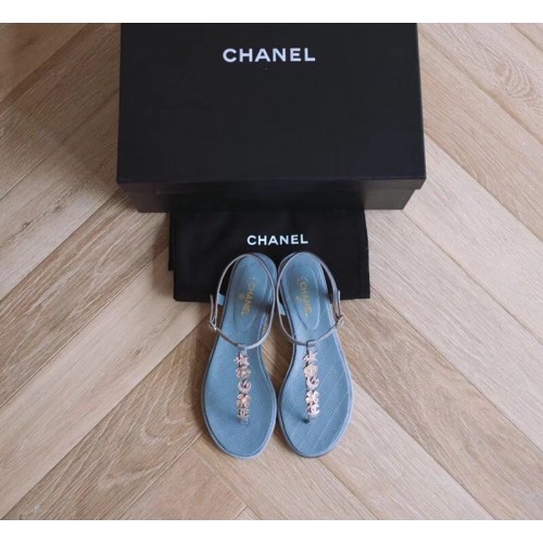 Chanel Flat Sandals 008